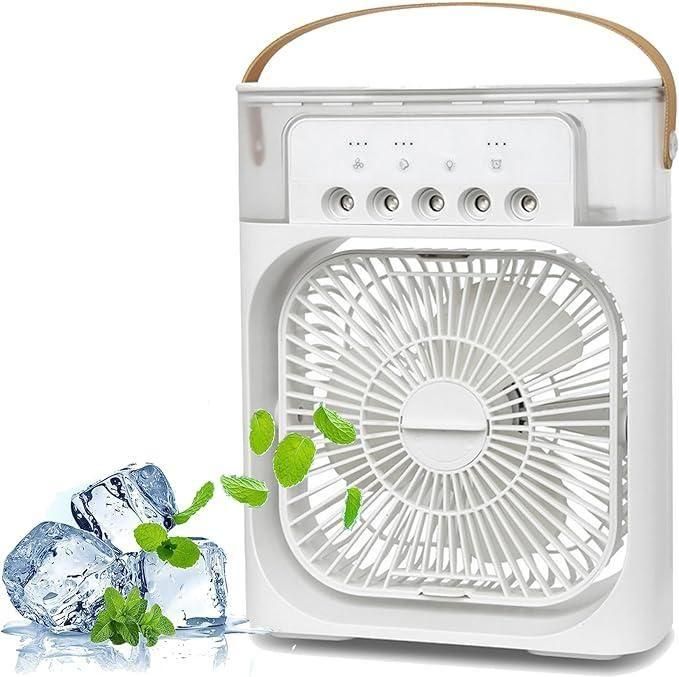 Portable 3-in-1 Air Conditioner Fan & Cooler - Instant Cooling for Home & Office