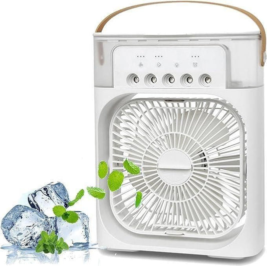 Portable 3-in-1 Air Conditioner Fan & Cooler - Instant Cooling for Home & Office